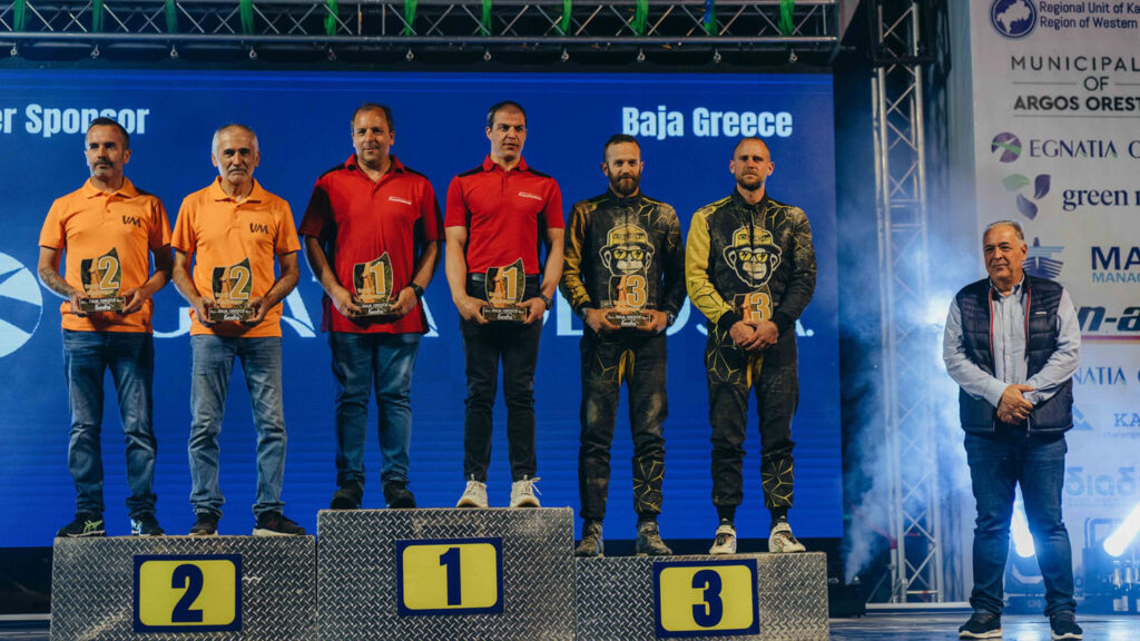 Equipo VM Competición en la Baja Grecia 2025.