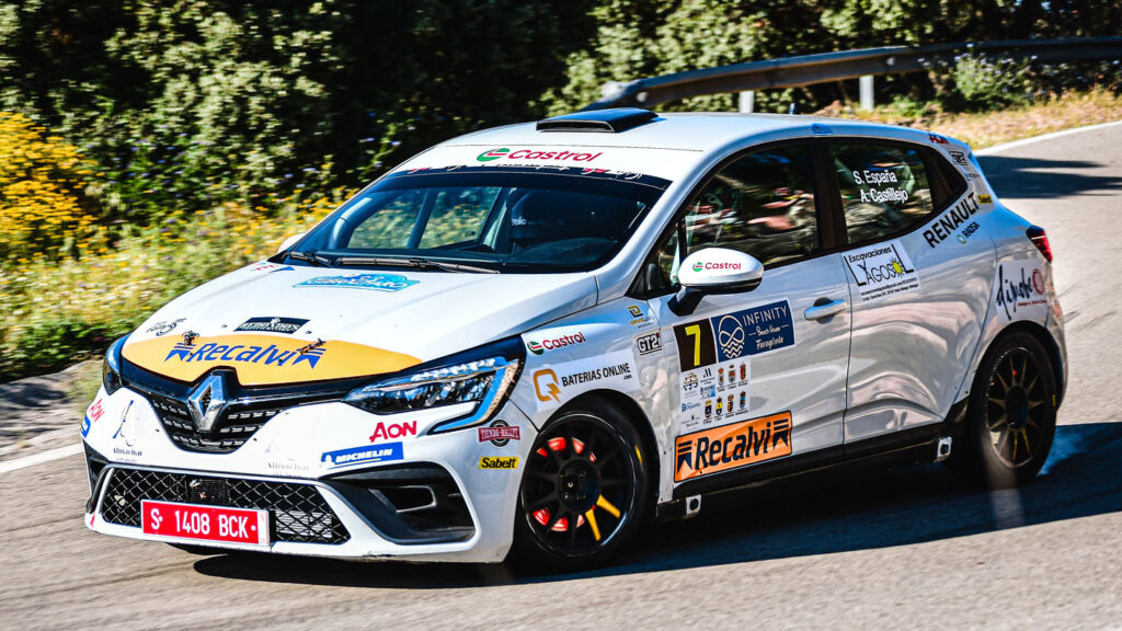Renault en el Rallye de Gibralfaro 2024.